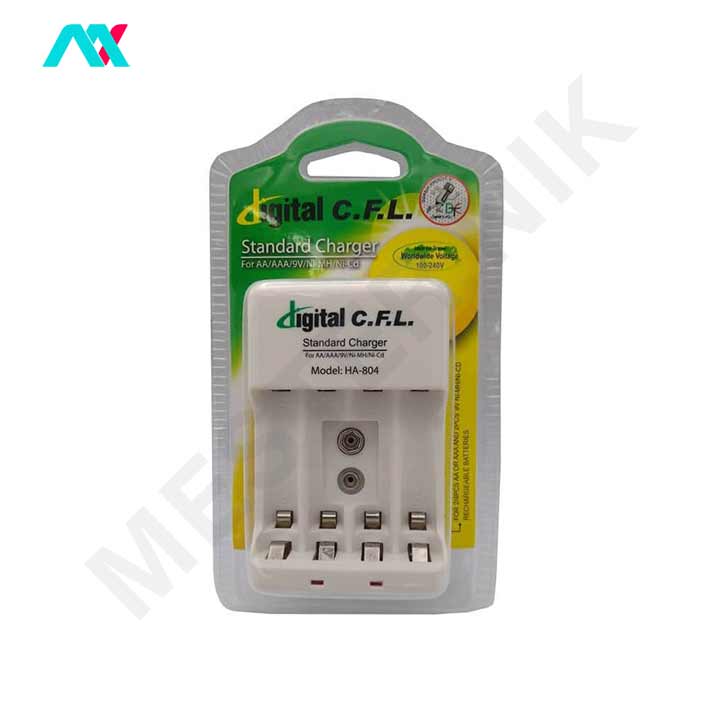 شارژر 4 باتری Digital CFL مدل HA-804