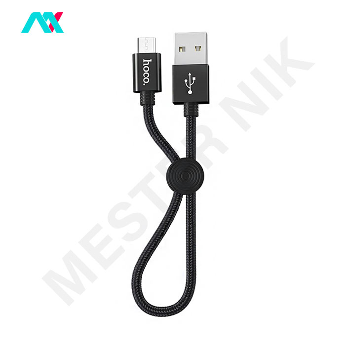 کابل شارژ فست پاوربانکی microUSB برند هوکو مدل X35