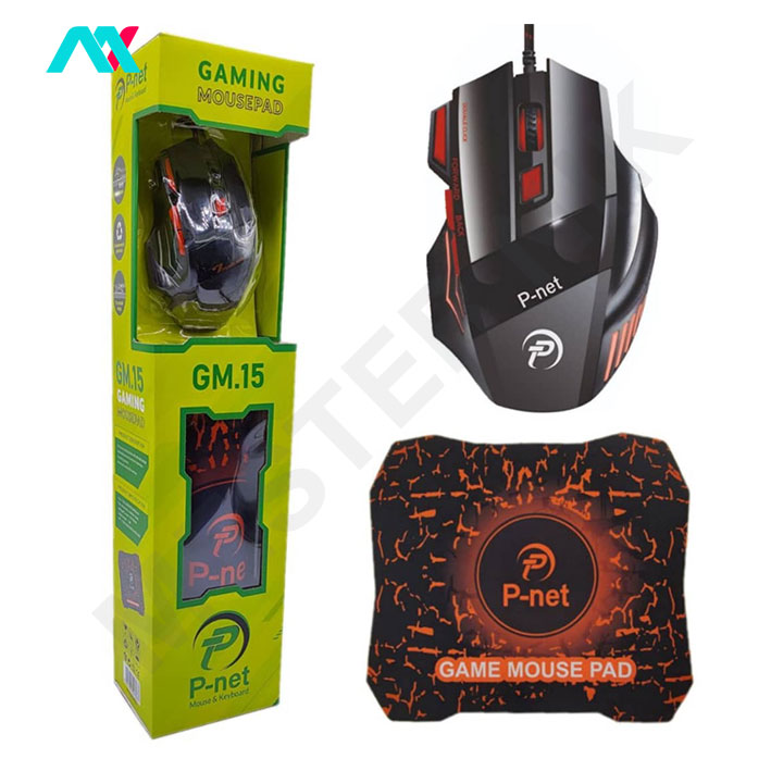 ماوس گیمینگ پی نت مدل Gaming GM.15