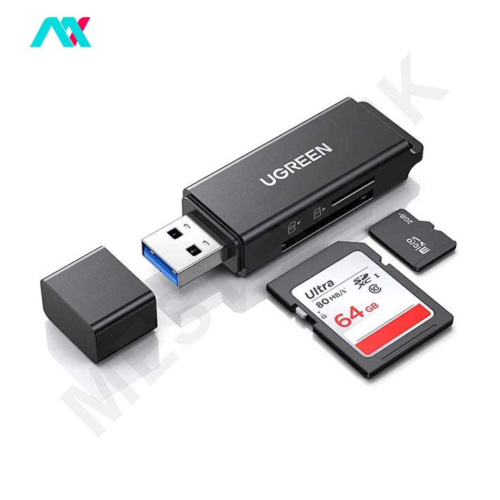 ریدر و کارت خوان USB3.0 به TF/ SD یوگرین مدل CM104- 40752