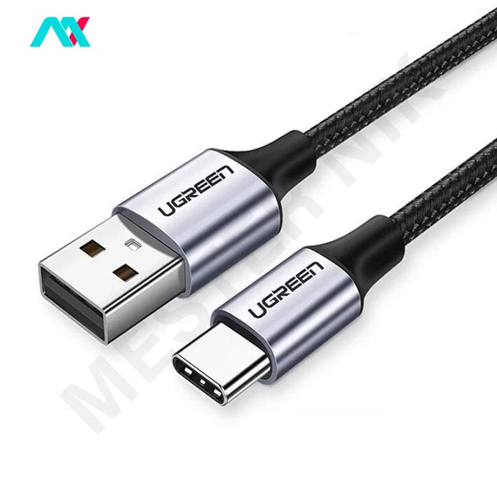 کابل تبدیل USB به TYPE-C یوگرین مدل US288- 60126B