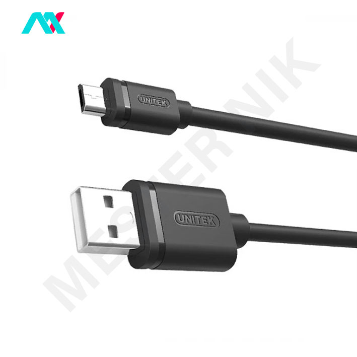 کابل شارژ Micro USB یونیتک مدل Y-C434 به طول 1.5 متر