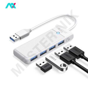 هاب 4 پورت usb3.0 با سری USB-A اوریکو مدل PAPW4A-U3-015