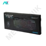 کیبورد ماوس سیمی گیمینگ وریتی مدل V-KB6126GCW