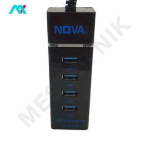 هاب USB3.0 چهار پورت X-NOVA با سری USB-A مدل x770