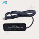 هاب USB3.0 چهار پورت X-NOVA با سری USB-A مدل X840