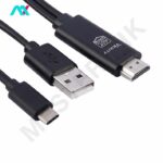 کابل تبدیل تایپ‌سی به HDMI وریتی 2 متری مدل V-HD12