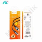 کابل شارژ 27 وات Type-C به Lightning هوکو مدل X102
