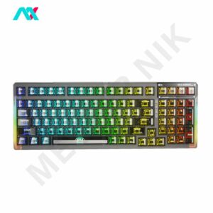 کیبورد بی‌سیم گیمینگ مکانیکال آئولا مدل F98 RGB