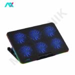 پایه خنک‌کننده گیمینگ لپ‌تاپ 6 فن کولکلد مدل F5