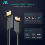 کابل تبدیل DisplayPort یوگرین مدل DP102- 10245 طول 1.5 متر
