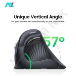 ماوس وایرلس و بلوتوث ارگونومیک یوگرین مدل MU008- 25444