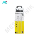 کابل دیتا و فست شارژ 3.1A تایپ‌سی inkax X01