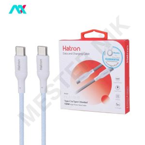 کابل شارژ و دیتا 100 وات هترون مدل HC610HB