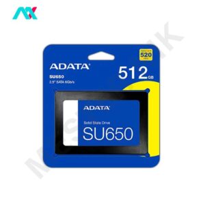 حافظه SSD اینترنال ADATA مدل SU650 ظرفیت 512 گیگابایت